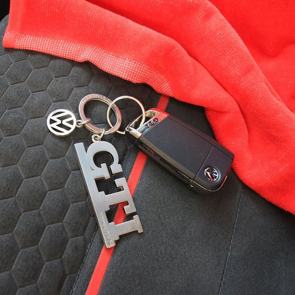 VW GTI Key Ring - Silver
