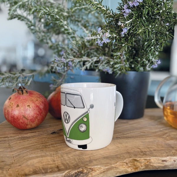 VW T1 Bus Coffee Mug - Green