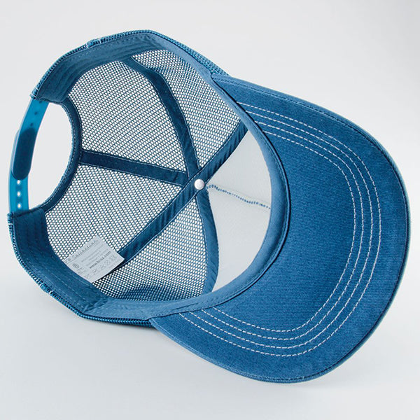 VW T1 Bus Trucker Cap - VW Logo/Blue