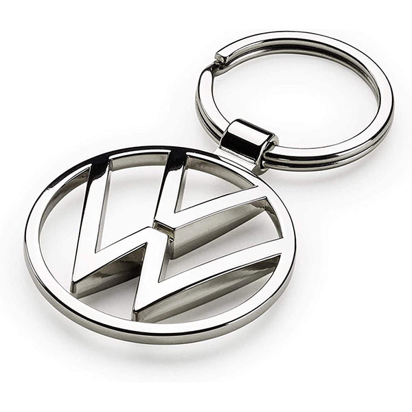 Silver key tag