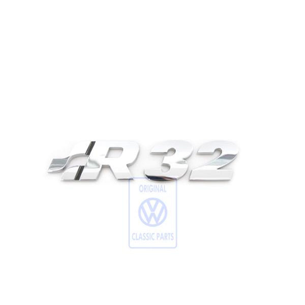 R32 Rear Tailgate Badge - Mk5 Golf R32