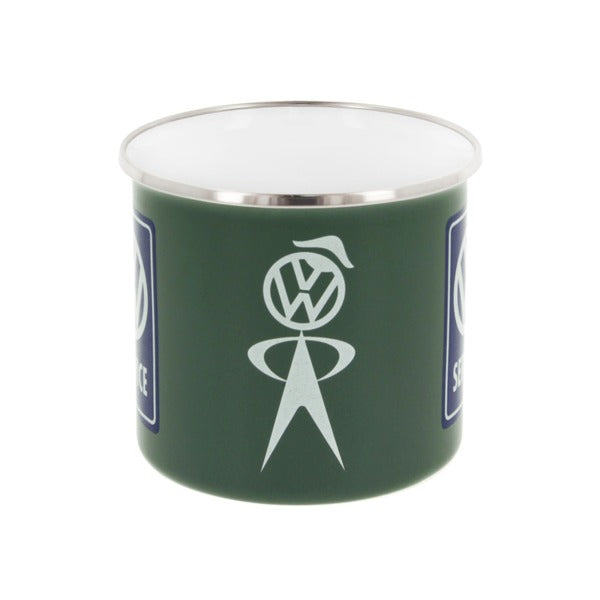 VW Enamel Mug - VW Service