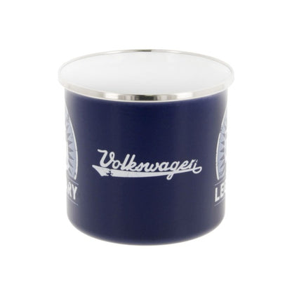 VW T1 Bus Enamel Mug - Blue