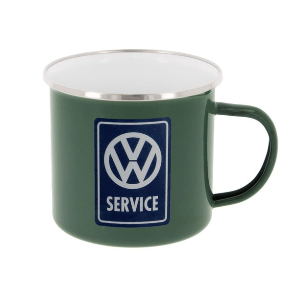 VW Enamel Mug - VW Service