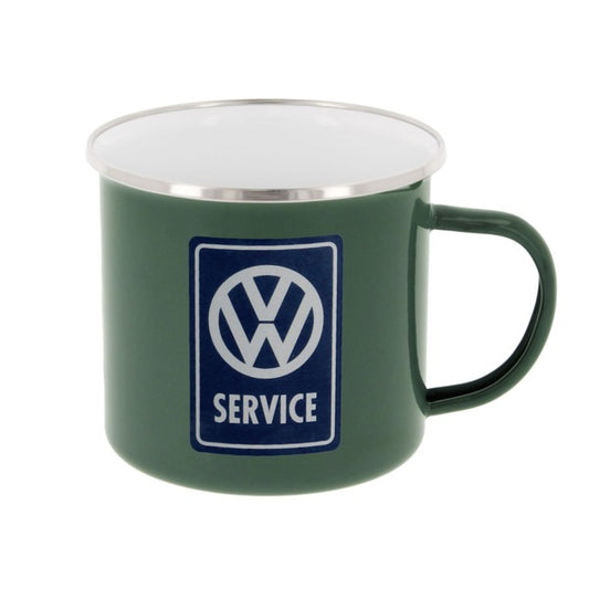 VW Enamel Mug - VW Service