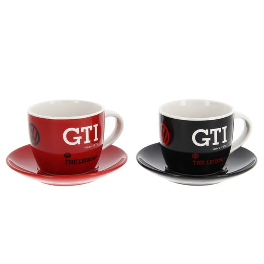 VW GTI 2 Piece Espresso Cup Set