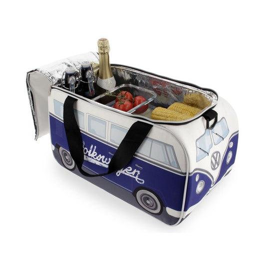 VW T1 Bus Cooler Bag - White & Blue