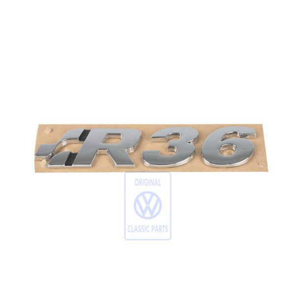 Rear R36 Badge - B6 Passat R36