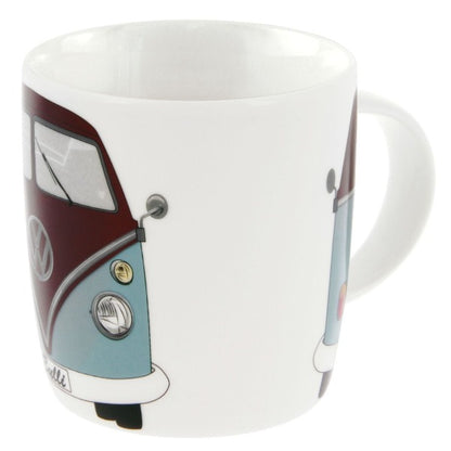 VW T1 Bus Coffee Mug - Blue/Brown
