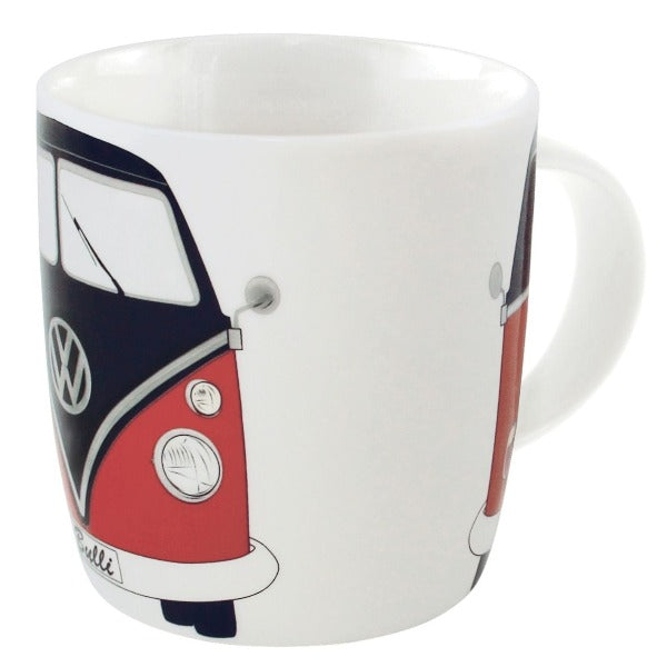 VW T1 Bus Coffee Mug - Red/Black