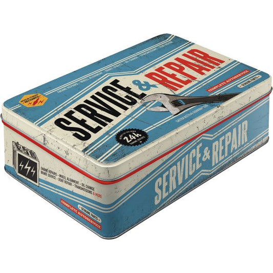Service & Repair Tin Storage Box