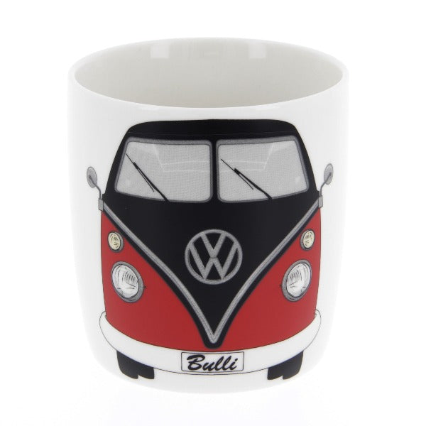 VW T1 Bus Coffee Mug - Red/Black