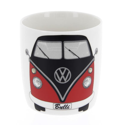 VW T1 Bus Coffee Mug - Red/Black