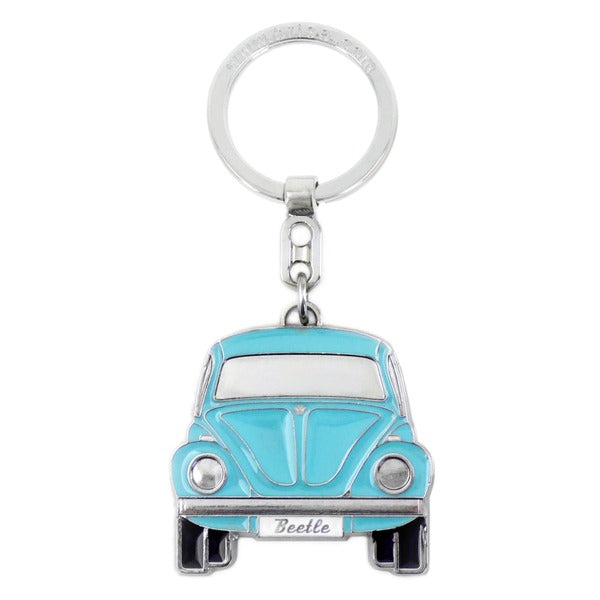 VW Beetle Key Ring - Blue