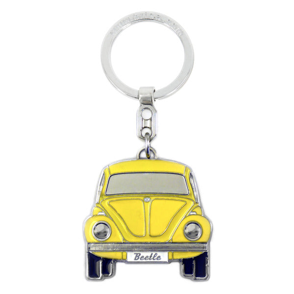 VW Beetle Key Ring - Yellow