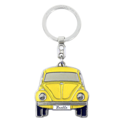 VW Beetle Key Ring - Yellow