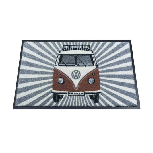 VW T1 Bus Doormat - Samba Stripes