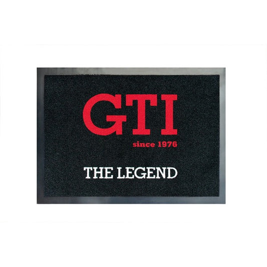 VW GTI Doormat - The Legend - Black