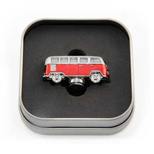 VW T1 Bus 3D Mini Model Magnet - Red