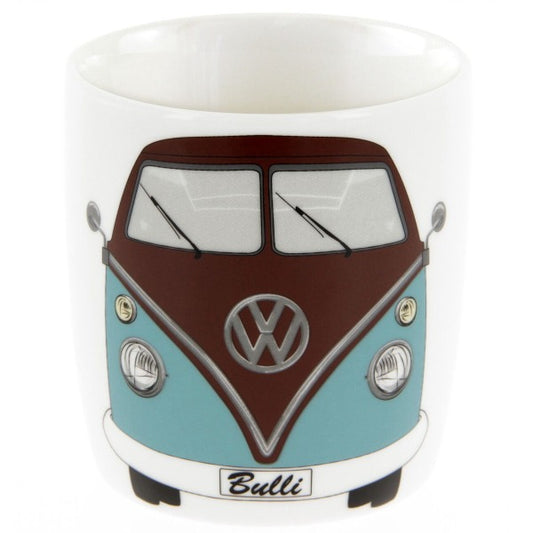 VW T1 Bus Coffee Mug - Blue/Brown