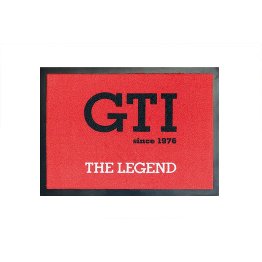 VW GTI Doormat - The Legend - Red
