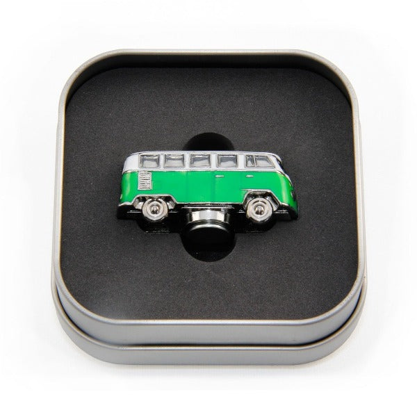 VW T1 Bus 3D Mini Model Magnet - Green