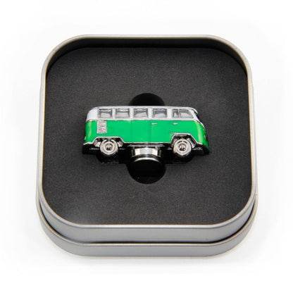 VW T1 Bus 3D Mini Model Magnet - Green