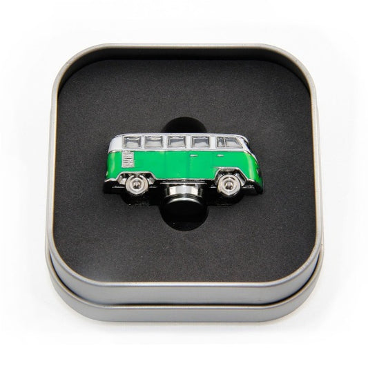 VW T1 Bus 3D Mini Model Magnet - Green