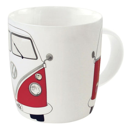 VW T1 Bus Coffee Mug - Red