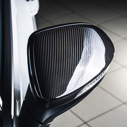 Carbon Fibre Mirror Caps - Golf MK8 (2020>Present)