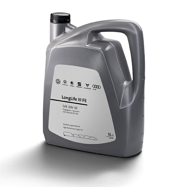 VW LongLife III FE 0W-30 5 litre pack