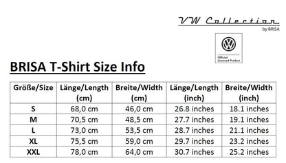 VW T1 Bus T-Shirt Vintage Logo - XXL