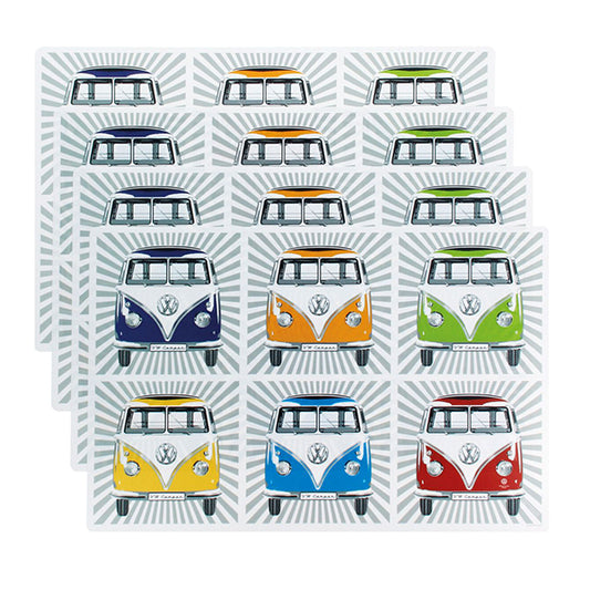 VW T1 Bus Placemat Set - 4 Pieces