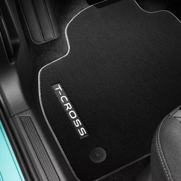 Premium Textile Floor Mat Set - T-Cross (2018>Present)
